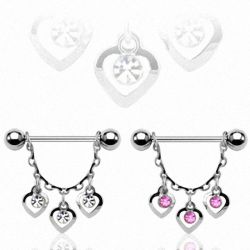 Taffstyle Intimpiercing Intim Piercing Brust Herz günstig online kaufen