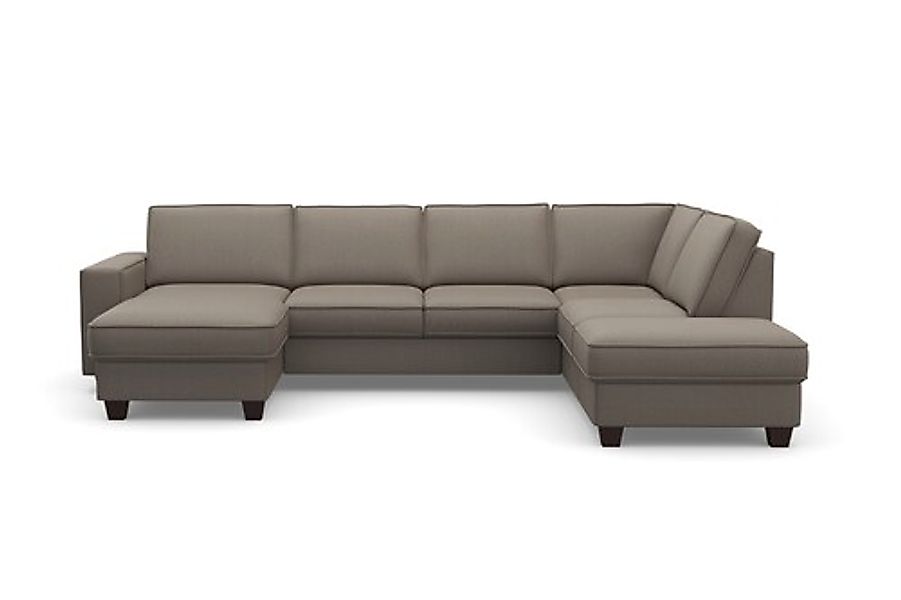 Home affaire Wohnlandschaft »County U-Form« wahlweise Ottomane links oder r günstig online kaufen