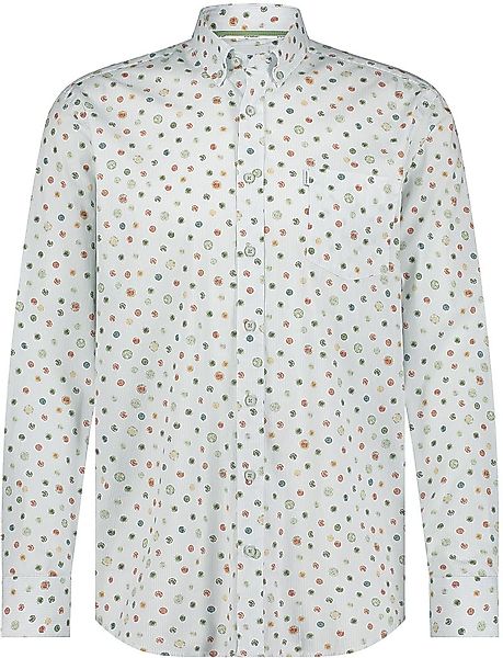 State of Art Shirt Poplin Printed Stripe Multicolour - Größe M günstig online kaufen