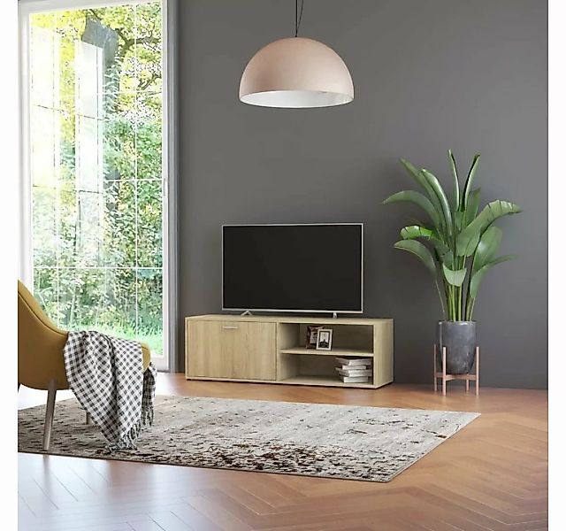furnicato TV-Schrank Sonoma-Eiche 120x34x37 cm Holzwerkstoff günstig online kaufen