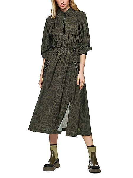 Marc Cain Maxikleid Leo Hike Premium Damenmode Langarm Sportives Kleid, Hem günstig online kaufen