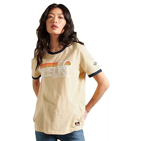 Superdry Cali Surf Graphic Kurzarm T-shirt S Mellow Sun günstig online kaufen