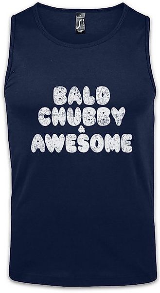 Urban Backwoods Tanktop Bald Chubby & Awesome Ärmelloses T-Shirt Dick Dicke günstig online kaufen