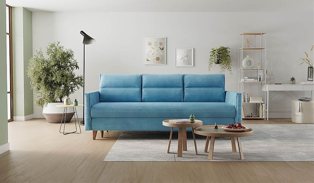 Hygger Möbelhaus Schlafsofa Loki mit Schlaffunktion günstig online kaufen