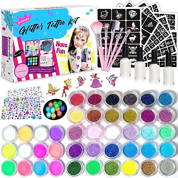 LuxusKollektion Dekohänger Glitzer Tattoo Set Kinder günstig online kaufen
