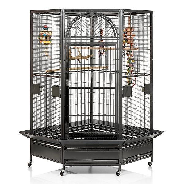 Montana Cages Vogelkäfig Eck Voliere Käfig günstig online kaufen