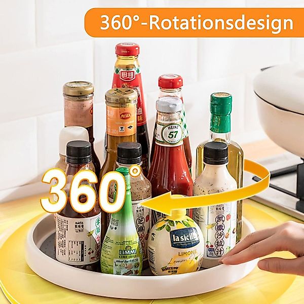 Coonoor Gewürzkarussell Drehteller Organizer, Servierplatten 360° günstig online kaufen