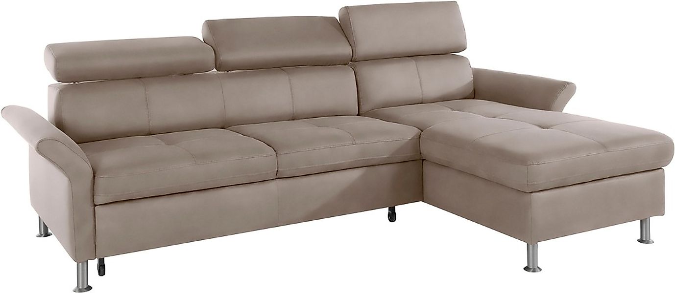 exxpo - sofa fashion Ecksofa »Maretto, bequem und komfortabel, L-Form«, ink günstig online kaufen