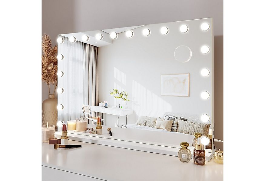 Dripex Schminkspiegel Hollywood Kosmetikspiegel 14/15/18/20LED, 3 Lichtfarb günstig online kaufen