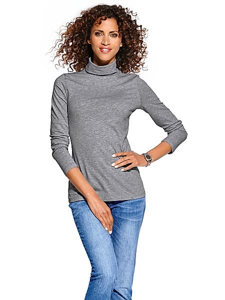 heine Rollkragenshirt "Rollkragen-Shirt" 1 Stk. tlg. günstig online kaufen