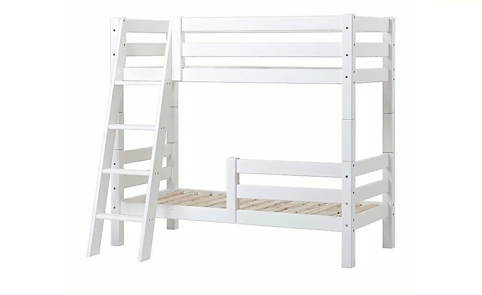 Hoppekids Etagenbett  ECO Luxury ¦ weiß ¦ Maße (cm): B: 117 H: 150 Betten > günstig online kaufen