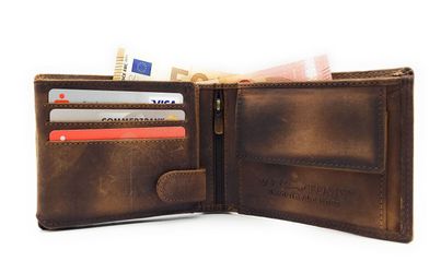 Ven Tomy Geldbörse echt Leder Portemonnaie günstig online kaufen