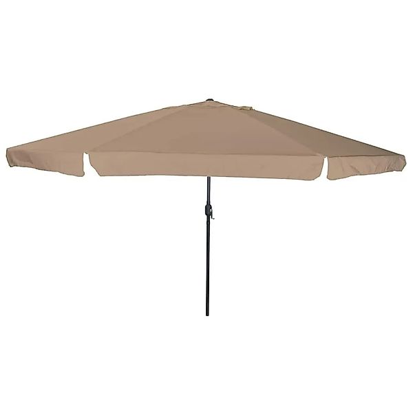 vidaXL Gartenparasol Taupe und Schwarz 395 x 395 x 245 cm 42003639 günstig online kaufen