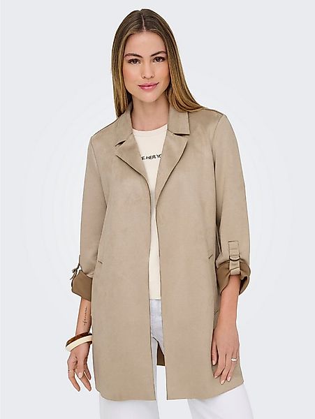 ONLY Langjacke ONLJOLINE FAUX SUEDE COAT LIFE CC OTW mit Reverskragen, weic günstig online kaufen