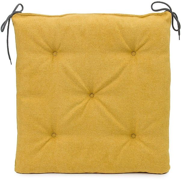 Gözze Sitzauflage "Darco Uni" 1 Stück, Maße: 40 x 40 x 4 cm, mit Füllung, m günstig online kaufen