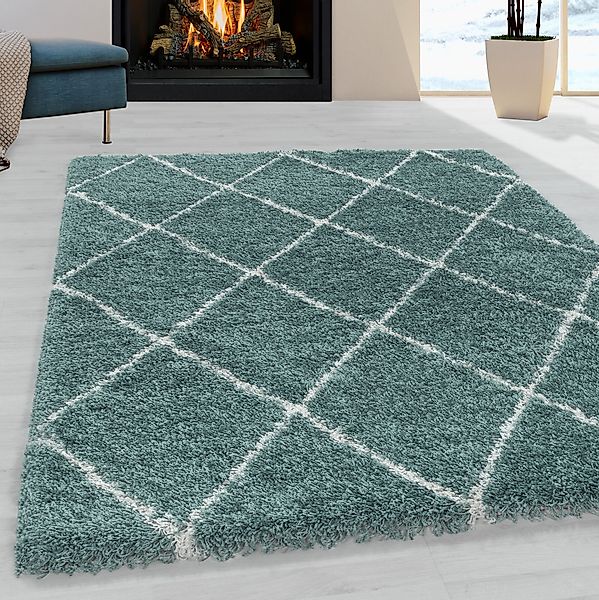 Ayyildiz Teppiche Hochflor-Teppich »ALVOR 3401«, rechteckig, 50 mm Höhe, Sh günstig online kaufen
