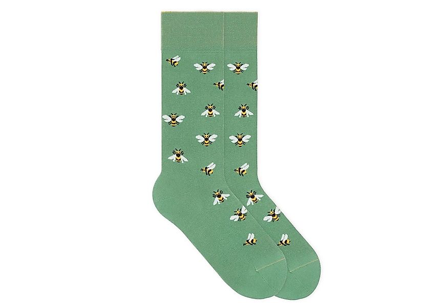 von Jungfeld Socken Biene Icon Bio-Baumwolle 35-46 Unisex (1-Paar, 1 Paar) günstig online kaufen