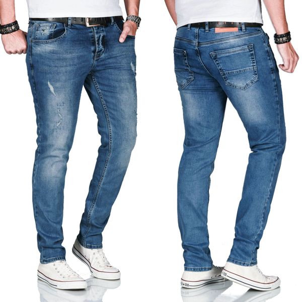 Alessandro Salvarini Slim-fit-Jeans "ASCatania" mit used look Effekt und mi günstig online kaufen