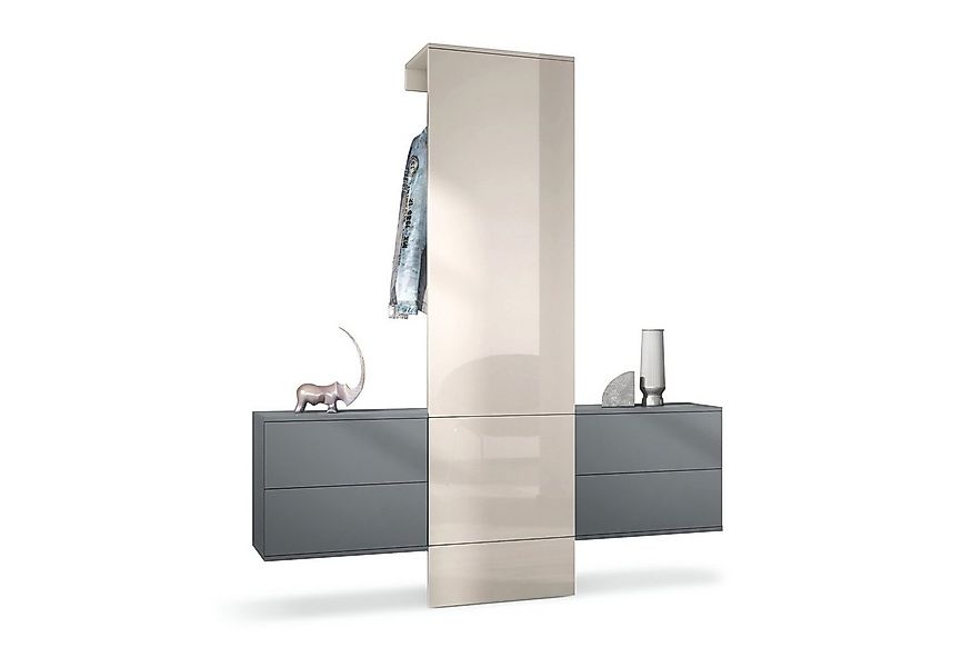Vladon Garderoben-Set Carlton Set 3, (Wandgarderobe bestehend aus, 1 Paneel günstig online kaufen