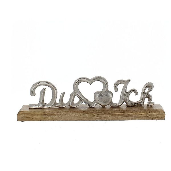 MICA Dekofigur Schriftzug - Du und günstig online kaufen