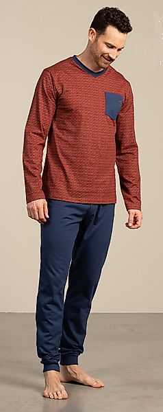 Eskimo Pyjama Eskimo Herren Schlafanzug (2 günstig online kaufen
