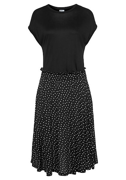 Beachtime Jerseykleid, mit Paperbag-Bund und Taschen, Druckkleid, sommerlic günstig online kaufen