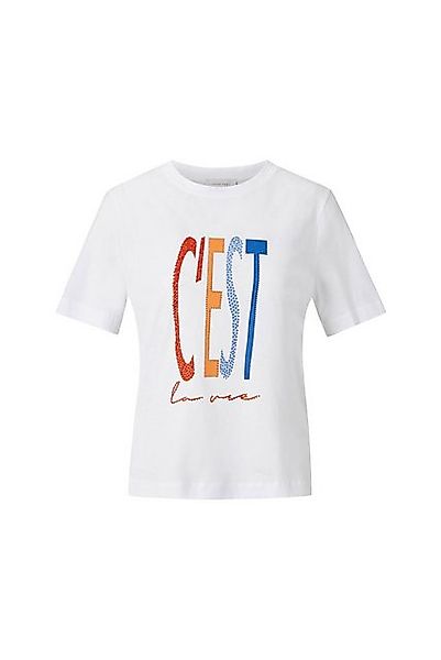 RICHROYAL T-Shirt Damen T-Shirt mit Schriftzug (1-tlg) günstig online kaufen