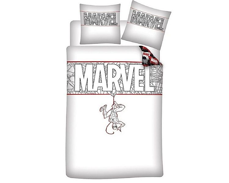 Spiderman Kinderbettwäsche Bettwäsche aus BIO Baumwolle 140x200 cm Bettbezu günstig online kaufen