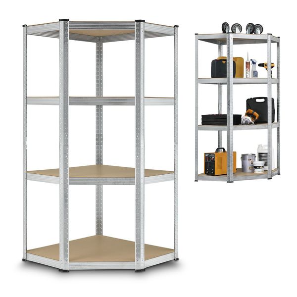 Juskys Eckregal Corner Easy, 1-tlg., Schwerlastregal günstig online kaufen