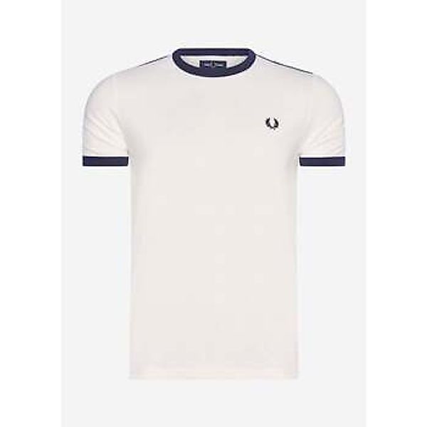Fred Perry  T-Shirt Taped ringer t-shirt - snow white günstig online kaufen