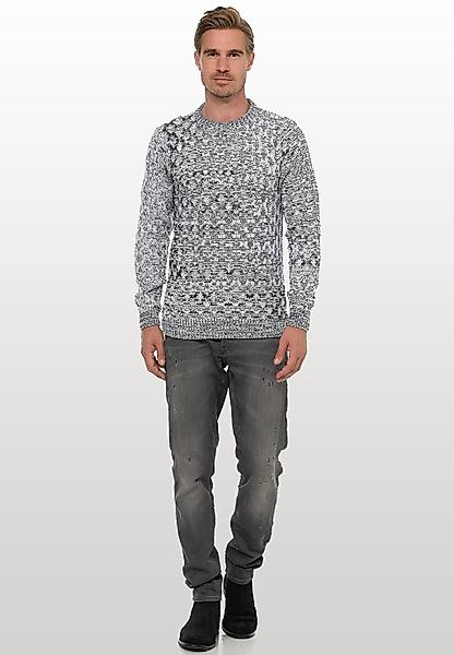 Rusty Neal Strickpullover, mit schönem Muster günstig online kaufen