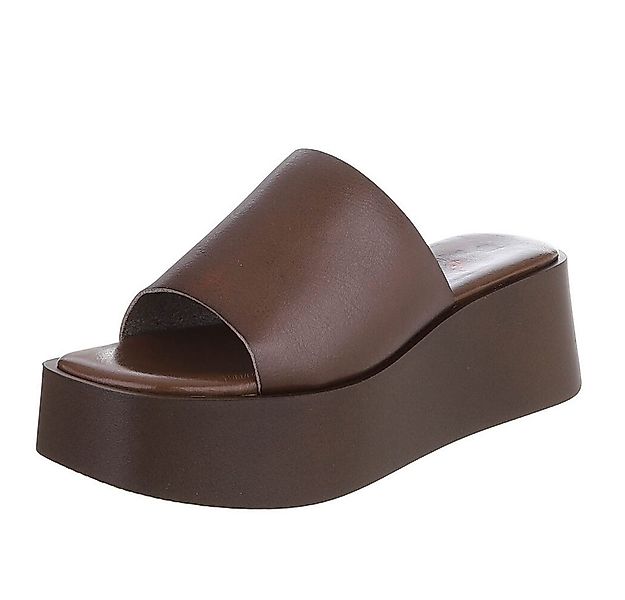 Ital-Design Plateauschuh mit offener Zehenpartie für Damen Plateausandalett günstig online kaufen