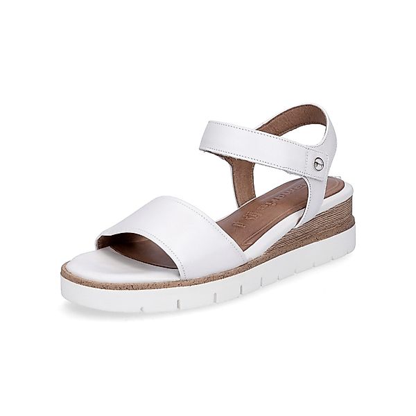 Tamaris Tamaris Damen Keilsandalette weiß Sandale günstig online kaufen