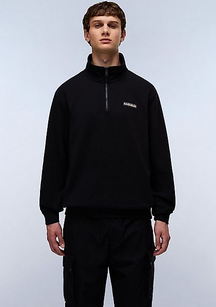 Napapijri Sweatshirt SMALL BOX Stehkragen mit Reißverschluss günstig online kaufen