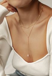 Hey Happiness Perlenketten-Set Layer mit Süßwasserperle günstig online kaufen