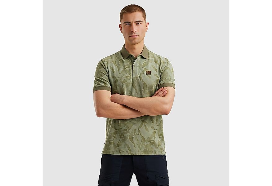 PME LEGEND Poloshirt Short sleeve polo two tone pique printed mit All-Over günstig online kaufen