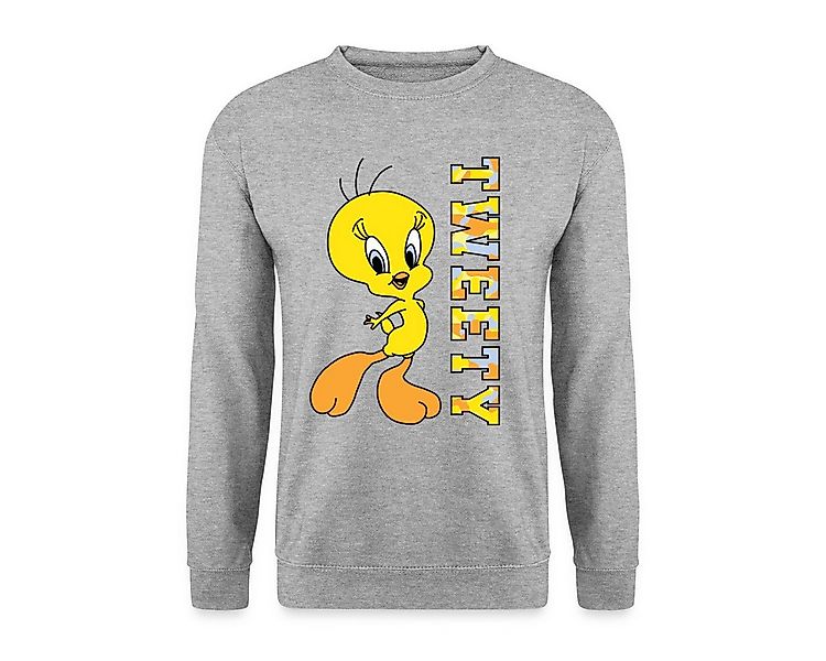 Spreadshirt Sweatshirt Looney Tunes Tweety Camouflage Unisex Pullover (1-tl günstig online kaufen