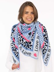 Zwillingsherz Dreieckstuch Love is Love, Feinstrick, günstig online kaufen