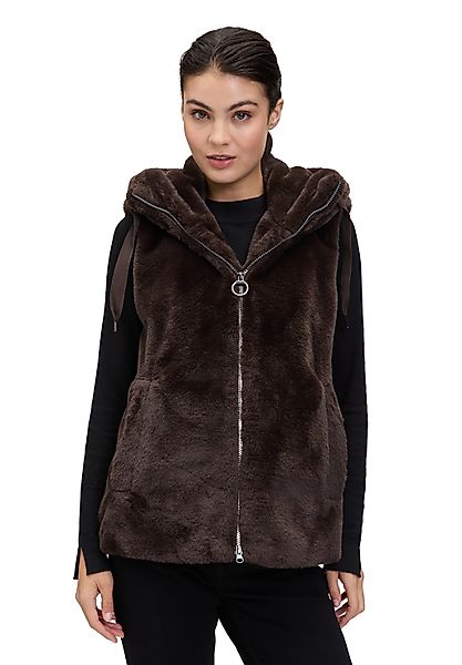 Betty Barclay Plüschweste "Betty Barclay Damen Plüschweste mit Kapuze" günstig online kaufen