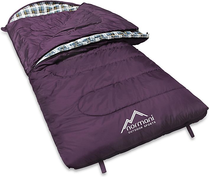normani Deckenschlafsack Outdoor-Schlafsack Extrem 4-In-1 Antarctica, günstig online kaufen