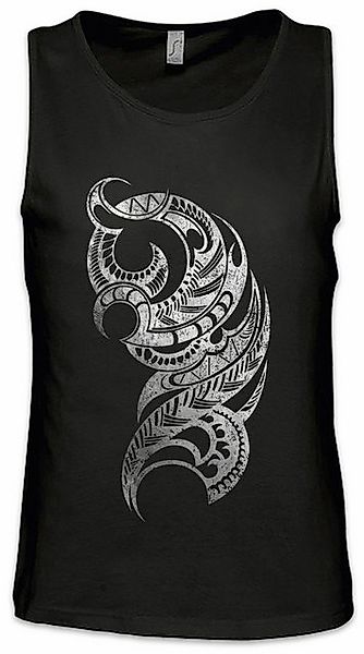 Urban Backwoods Tanktop Maori Symbol Ärmelloses T-Shirt Native New Zealand günstig online kaufen