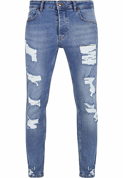 2Y Premium Bequeme Jeans "2Y Premium Herren 2Y Skinny Fit Destroyed Jeans" günstig online kaufen