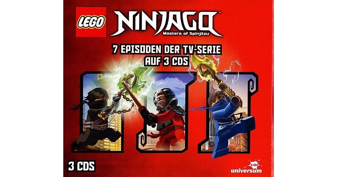 Hörspiel-CD Lego Ninjago Hörspielbox 4 günstig online kaufen
