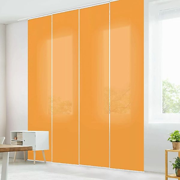 Bilderdepot24 Schiebegardine modern Flächenvorhang blickdicht Mango, günstig online kaufen