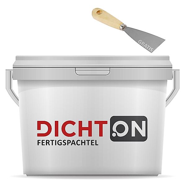 DICHTON Fertigspachtel D.50W, kunstharzgebunden, gebrauchsfertig, (Set, günstig online kaufen