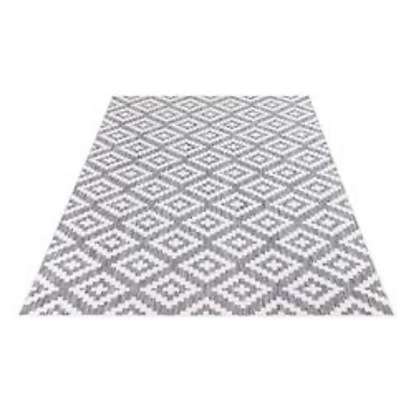payé Teppich Sommer 61 Outdoor 200x290 cm Grau günstig online kaufen