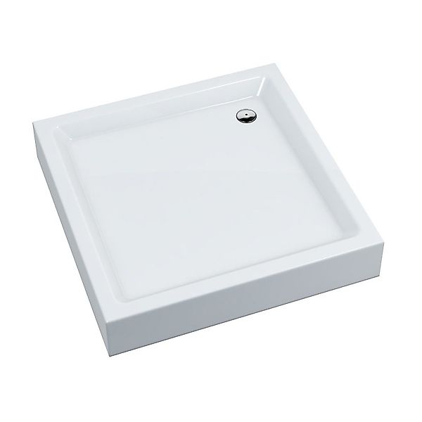 Aquabad® Duschwanne Komplettset NORMA Weiß, Quadrat, günstig online kaufen