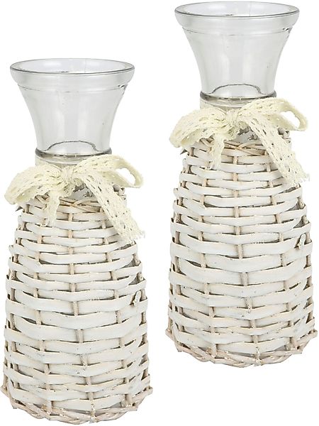 I.GE.A. Dekovase Glasvase (2 St), 2er günstig online kaufen