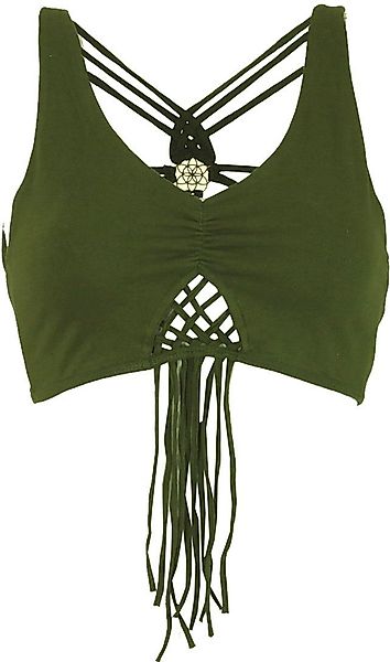 Guru-Shop T-Shirt Goa Psytrance Bikini Top, günstig online kaufen