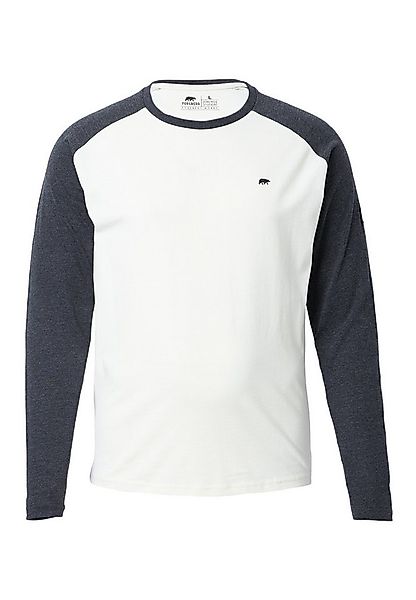 FORSBERG T-Shirt Longsleeve mit Gummi-Patch günstig online kaufen